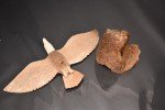 Inuit Eagle Carving from Fossilized Buffalo Bone