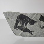 Handmade Eskimo Soapstone Art Sculpture by IVU
