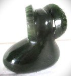 Bighorn Sheep Inuit Carving in Alaskan Jade