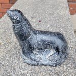 Handmade Wolf Sculpture - 6" Canadian Art