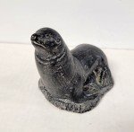 Handmade Wolf Sculpture - 6" Canadian Art