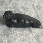Small Vintage Inuit Soapstone Walrus Sculpture