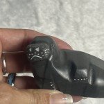 Small Vintage Inuit Soapstone Walrus Sculpture