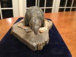 Alaska Inuit Sculpture by Glenn Tingook