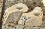 Inuit Art Vintage Hand-Carved Candle Holders Pair
