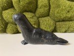 Inuit Soapstone Seal Carving - Vintage Collectible