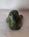 Inuit Stone Carving - Torso Man Disc E6282