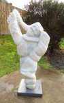 Axangayuk Shaa Signed Inuit Stone Sculpture