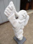 Axangayuk Shaa Signed Inuit Stone Sculpture