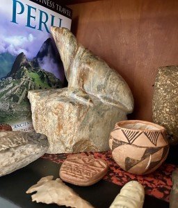 Early 1900s Inuit Soapstone Sea Lion Carving