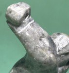 Inuit Soapstone Seal Hunter Sculpture, 4