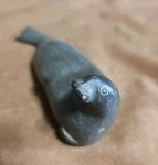Hand-Carved Inuit Stone Seal Figure