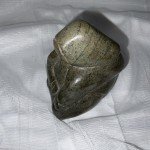 Inuit Stone Carving of Woman Figure, 1970s-80s