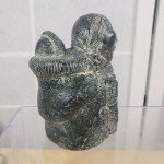 Inuit Mother & Child Stone Carving Sculpture