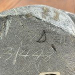 Signed 7” Inuit Soapstone Seal Sculpture