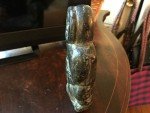 Hand Carved Inuit Marble Sculpture Statue 1980