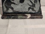 Inuit Carved Dancers Marble Granite Sculpture