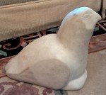 Inuit large stone carving - Hawk-unsigned *Free Ship offer*