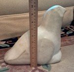 Inuit large stone carving - Hawk-unsigned *Free Ship offer*