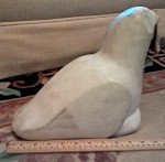 Inuit large stone carving - Hawk-unsigned *Free Ship offer*