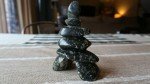 Signed Inuit Soapstone Stacked Stone Carving 5
