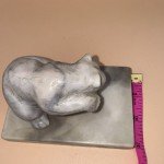 Marble Polar Bear Inuit Carving by Glenys Peach