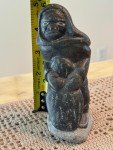 Vintage Inuit Carving: Mother with Baby