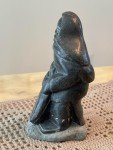 Vintage Inuit Carving: Mother with Baby