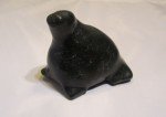 Signed Vintage Inuit Hand-Carved Seal Sculpture