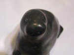 Signed Vintage Inuit Hand-Carved Seal Sculpture
