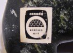 Signed Vintage Inuit Hand-Carved Seal Sculpture