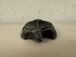 Inuit Soapstone Turtle Carving Ashtray - Signed