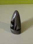Inuit Green Stone Abstract Carving Sculpture, 3”