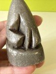 Inuit Green Stone Abstract Carving Sculpture, 3”