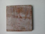 Inuit Artist-Signed Rose Marble Carving Plaque