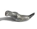 Inuit Stone Seal Sculpture Carving - Signed Artwork