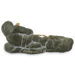 Inuit Soapstone Aardvark Carving Sculpture 6" x 3