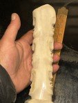 1981 Signed Inuit Carved Totem with Faces