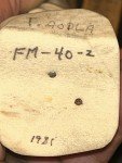1981 Signed Inuit Carved Totem with Faces