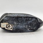 Vintage Inuit Soapstone Seal Carving with Stickers