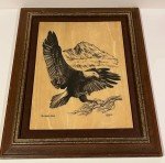 Alaskan Wildlife Kiana Hand Etched Carving