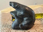 Hand Carved Vintage Inuit Beaver Sculpture