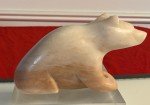 Inuit Soapstone Bear Art Carving