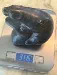 Hand Carved Vintage Inuit Beaver Sculpture