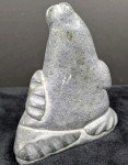 Abstract Soapstone Seal Carving - Signed Canada