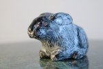 Original Soapstone Rabbit Sculpture by Wolf Originals