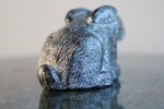 Original Soapstone Rabbit Sculpture by Wolf Originals
