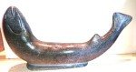 Authentic Inuit Fish Soapstone Sculpture 14