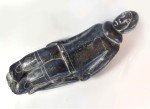 Inuit Stone Carving: Vintage 1970s Fisherman Figure