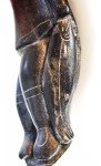 Inuit Stone Carving: Vintage 1970s Fisherman Figure